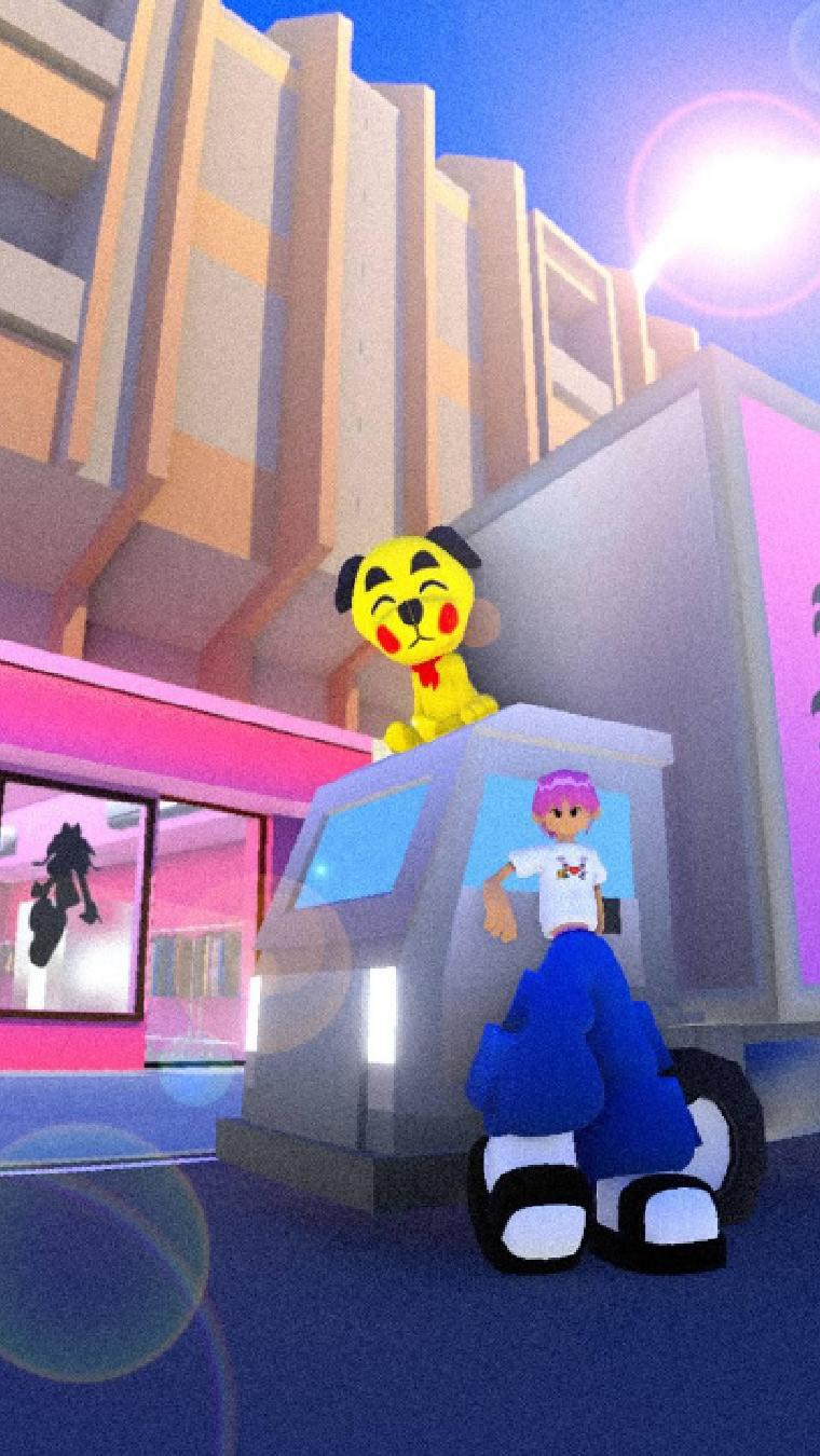 Kodawari x Atomic World collaboration 3D animation visual