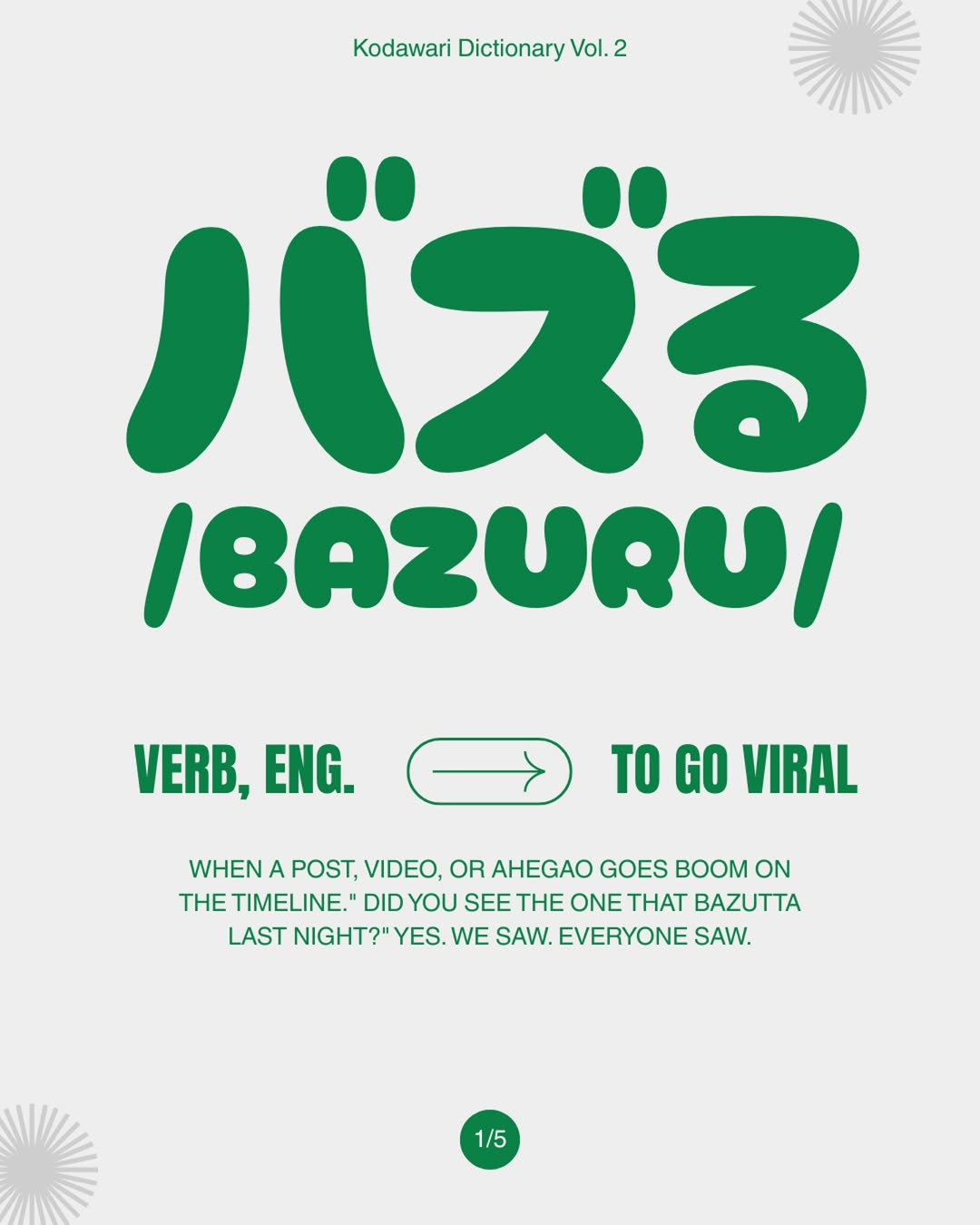 Kodawari Japanese word series